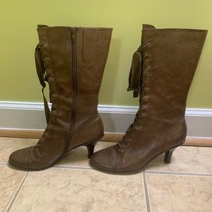 Nine West Lace Up Boots